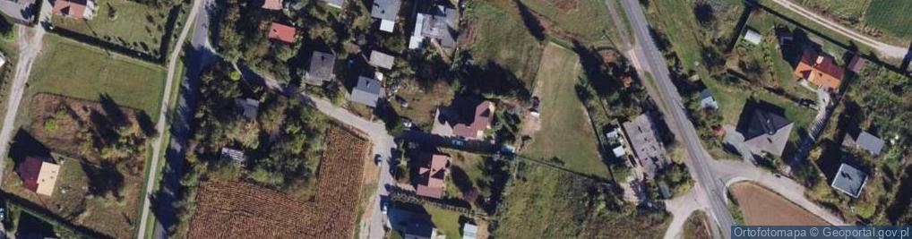 Zdjęcie satelitarne Modrakowa ul.