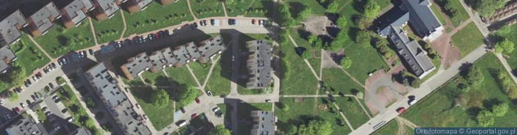Zdjęcie satelitarne Morcinka Gustawa ul.