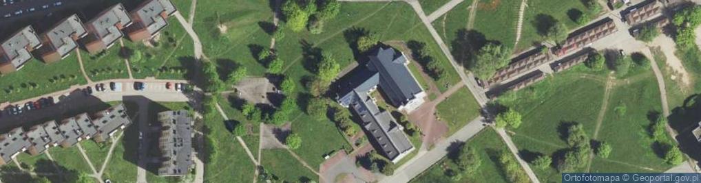 Zdjęcie satelitarne Morcinka Gustawa ul.