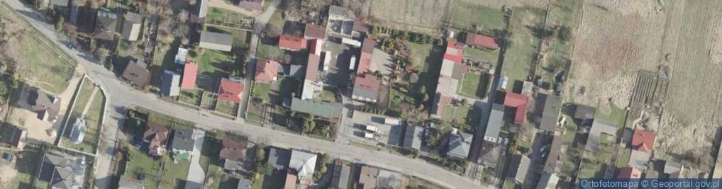 Zdjęcie satelitarne Modrzewiowa ul.