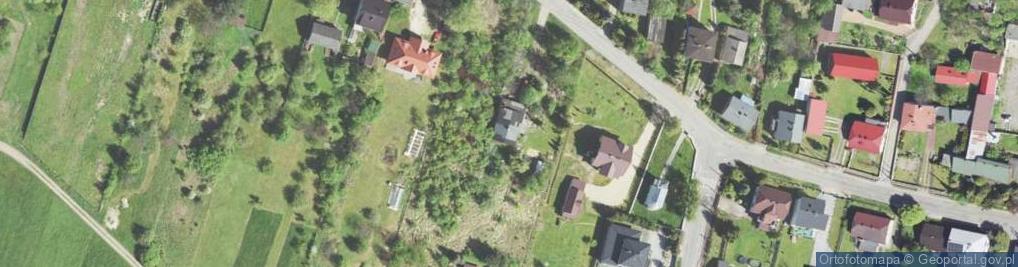 Zdjęcie satelitarne Modrzewiowa ul.