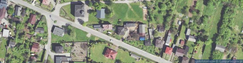 Zdjęcie satelitarne Modrzewiowa ul.
