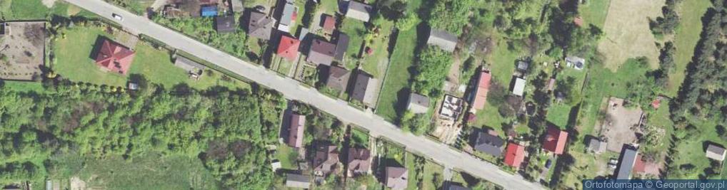 Zdjęcie satelitarne Modrzewiowa ul.