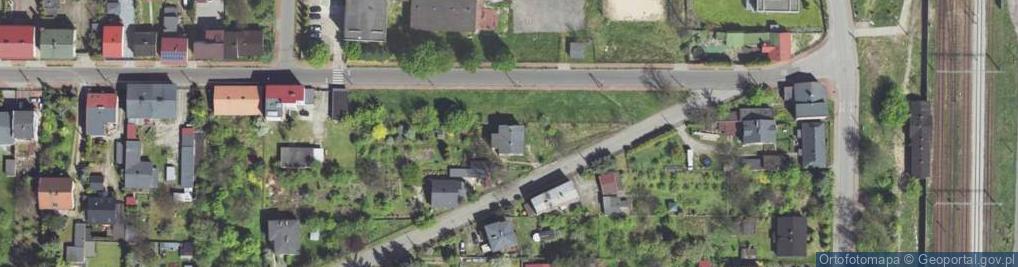 Zdjęcie satelitarne Modrzejowska ul.