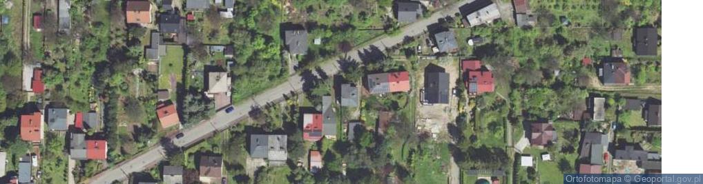Zdjęcie satelitarne Modrzejowska ul.