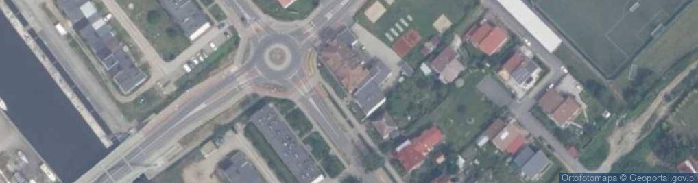 Zdjęcie satelitarne Morska ul.