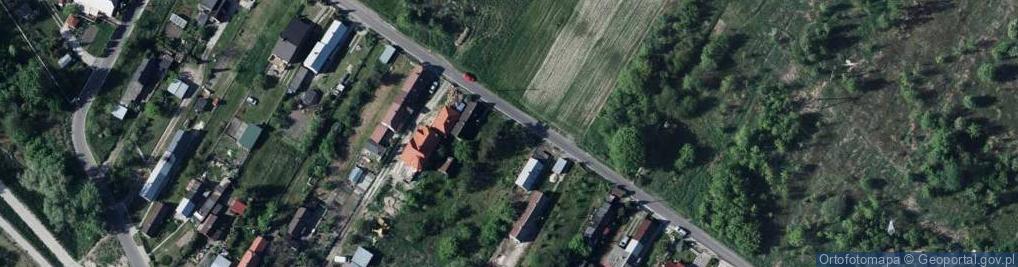 Zdjęcie satelitarne Modrzycka ul.