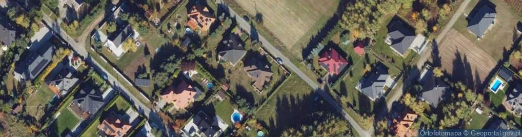 Zdjęcie satelitarne Modrzewiowa ul.