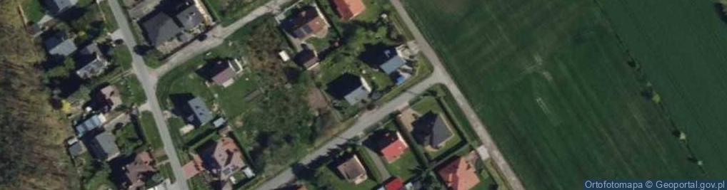 Zdjęcie satelitarne Modrzewiowa ul.