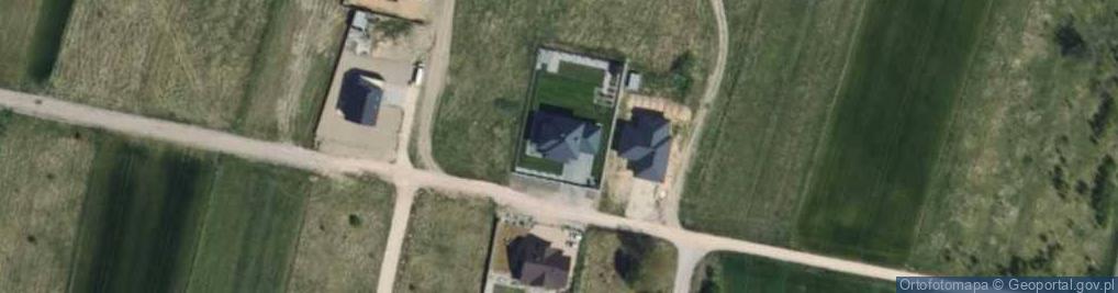 Zdjęcie satelitarne Modrzewiowa ul.