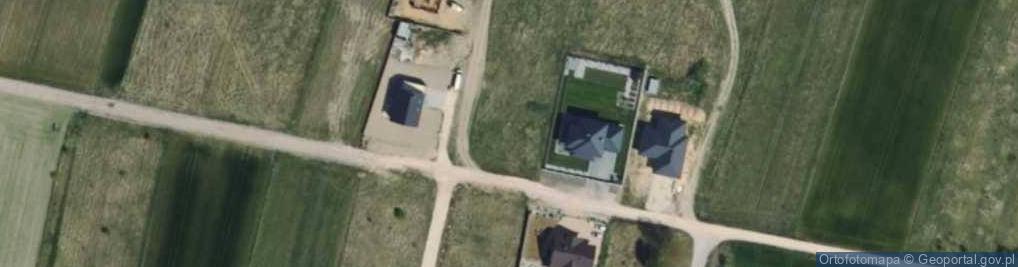 Zdjęcie satelitarne Modrzewiowa ul.