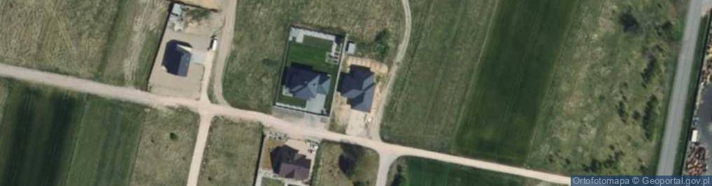 Zdjęcie satelitarne Modrzewiowa ul.