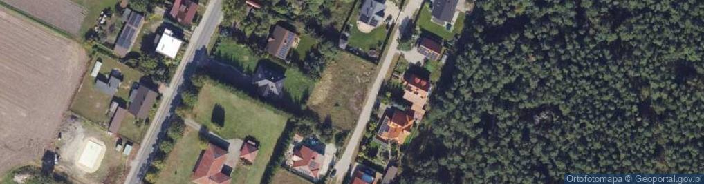 Zdjęcie satelitarne Modrzewiowa ul.