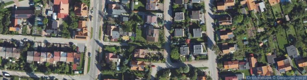 Zdjęcie satelitarne Modlińska ul.