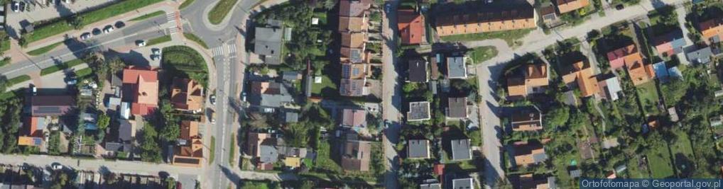 Zdjęcie satelitarne Modlińska ul.