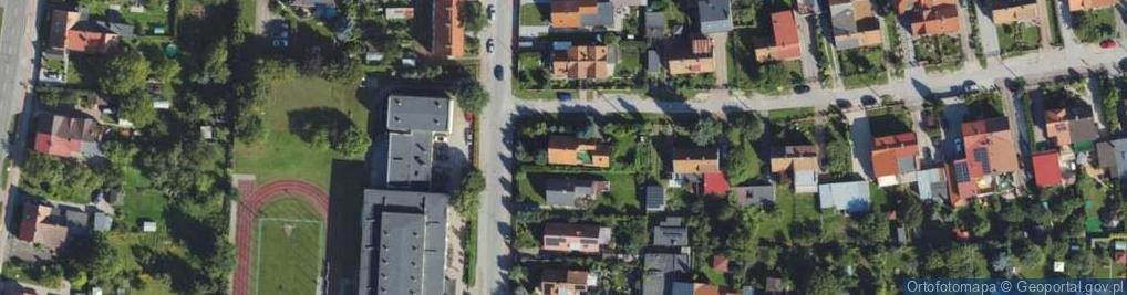 Zdjęcie satelitarne Modlińska ul.