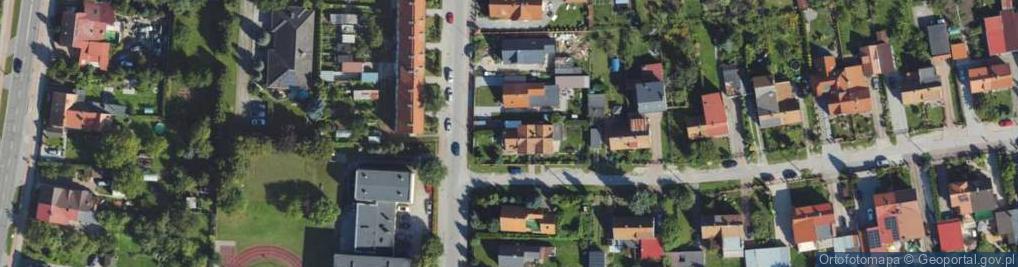 Zdjęcie satelitarne Modlińska ul.