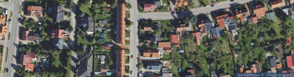 Zdjęcie satelitarne Modlińska ul.