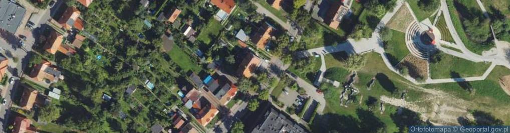 Zdjęcie satelitarne Moniuszki Stanisława ul.
