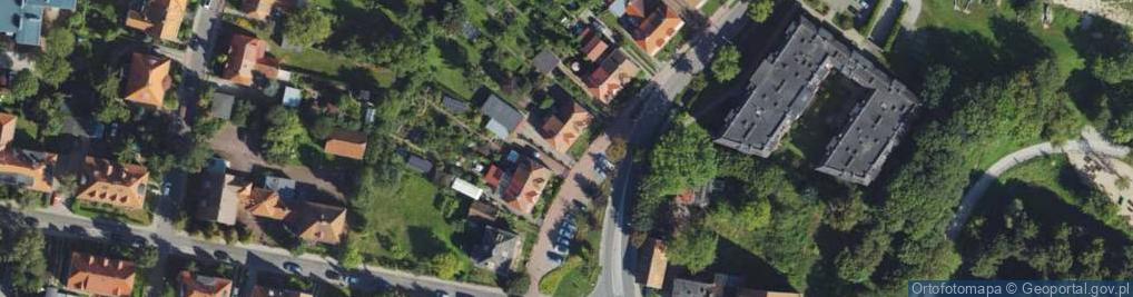 Zdjęcie satelitarne Moniuszki Stanisława ul.