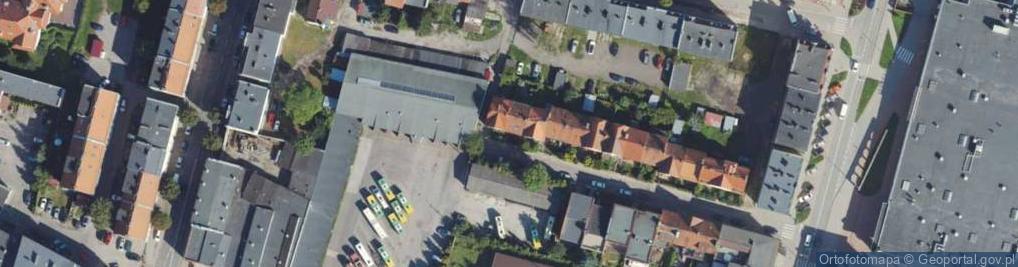 Zdjęcie satelitarne Morcinka Gustawa ul.
