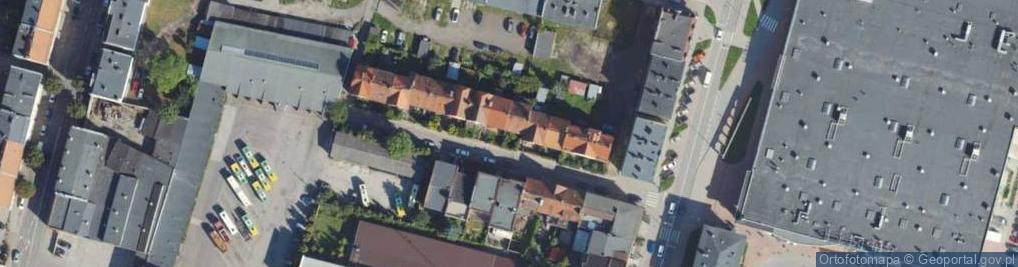 Zdjęcie satelitarne Morcinka Gustawa ul.