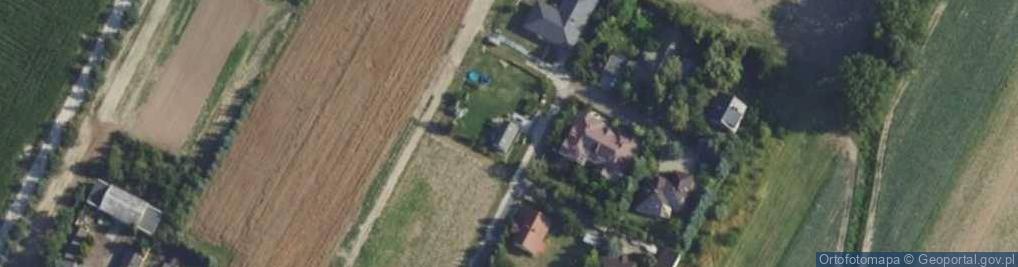 Zdjęcie satelitarne Modrzewiowa ul.