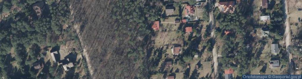 Zdjęcie satelitarne Modrzewiowa ul.