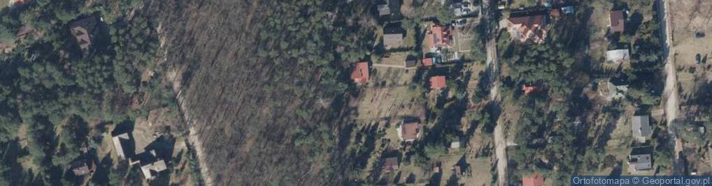 Zdjęcie satelitarne Modrzewiowa ul.