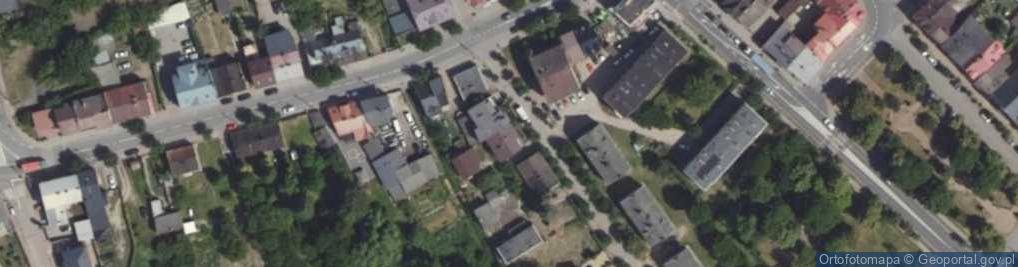 Zdjęcie satelitarne Moniuszki Stanisława ul.