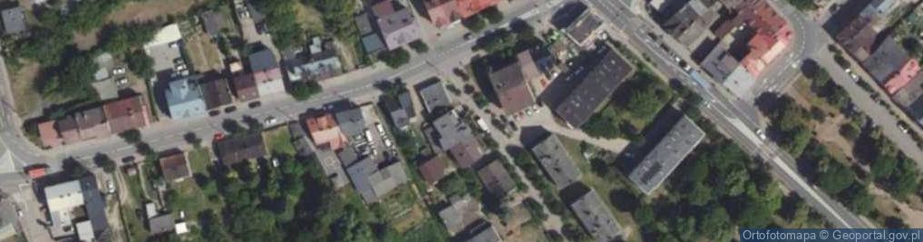 Zdjęcie satelitarne Moniuszki Stanisława ul.