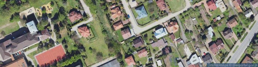 Zdjęcie satelitarne Modrzewskiego Stanisława ul.