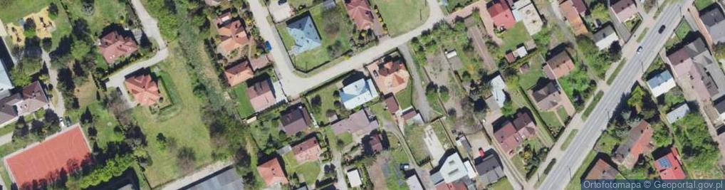 Zdjęcie satelitarne Modrzewskiego Stanisława ul.