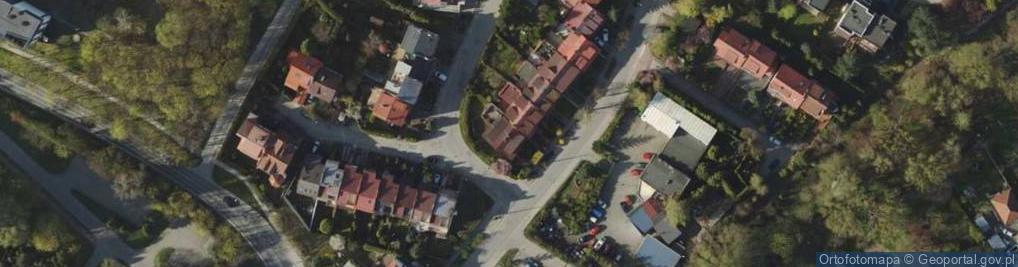 Zdjęcie satelitarne Morenowa ul.