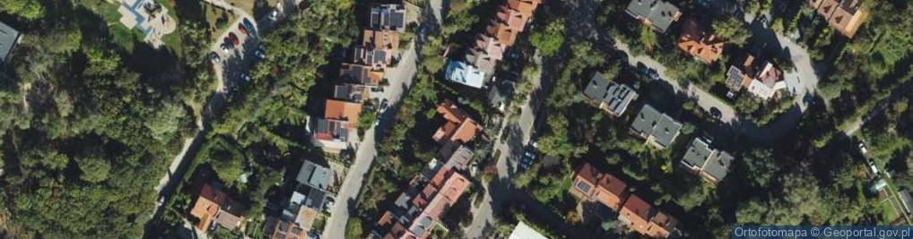 Zdjęcie satelitarne Morenowa ul.