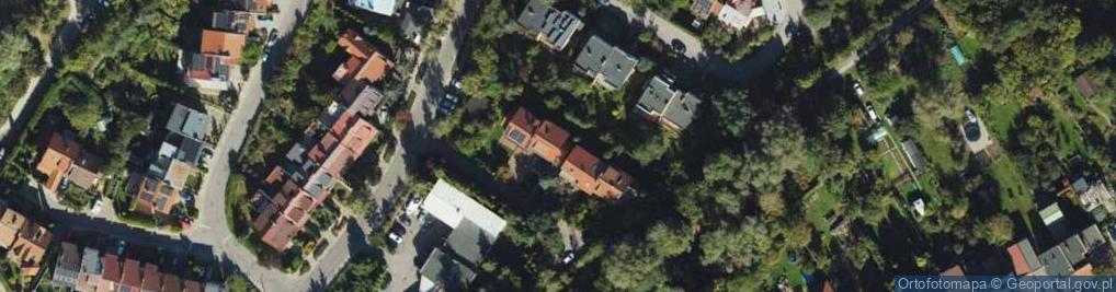Zdjęcie satelitarne Morenowa ul.