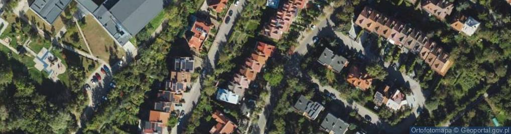 Zdjęcie satelitarne Morenowa ul.