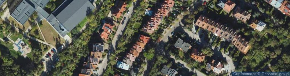 Zdjęcie satelitarne Morenowa ul.