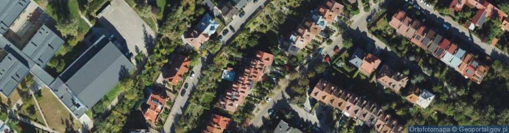 Zdjęcie satelitarne Morenowa ul.