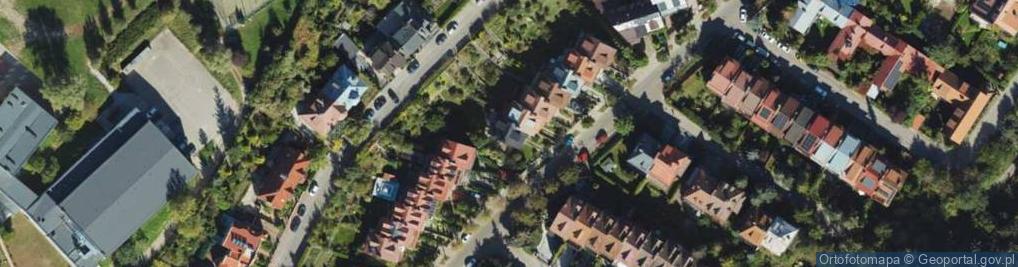 Zdjęcie satelitarne Morenowa ul.