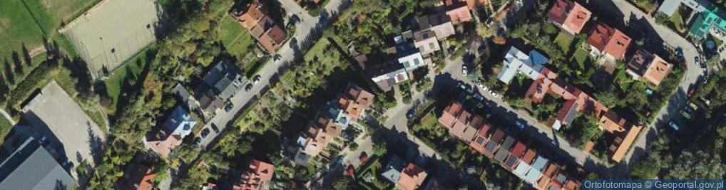Zdjęcie satelitarne Morenowa ul.