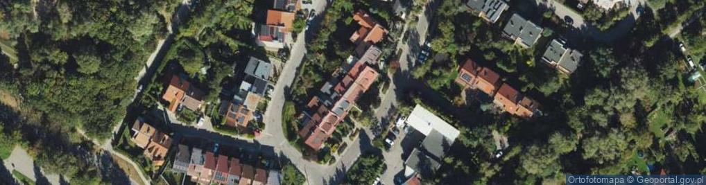 Zdjęcie satelitarne Morenowa ul.