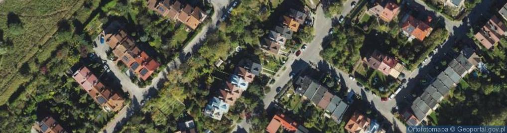 Zdjęcie satelitarne Morenowa ul.