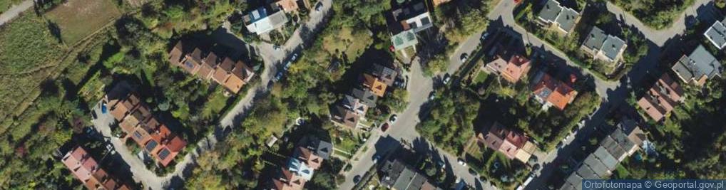 Zdjęcie satelitarne Morenowa ul.