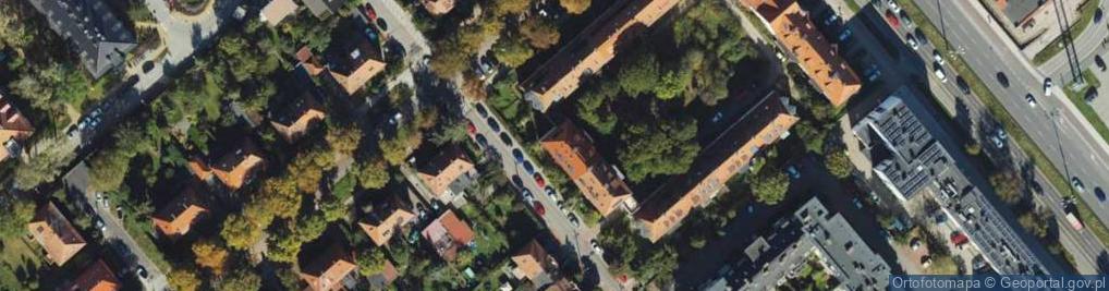 Zdjęcie satelitarne Moniuszki Stanisława ul.