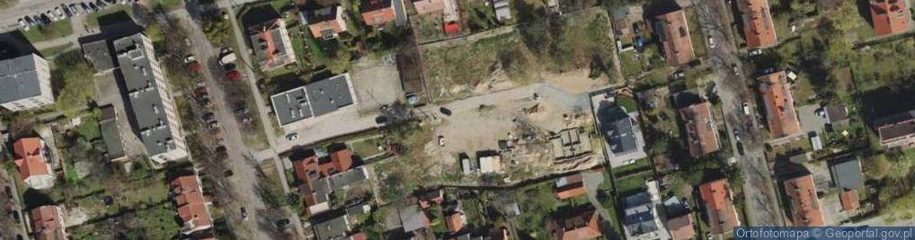 Zdjęcie satelitarne Morawska ul.