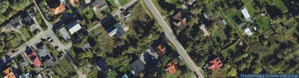Zdjęcie satelitarne Modra ul.