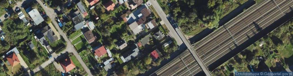 Zdjęcie satelitarne Modra ul.