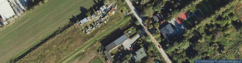 Zdjęcie satelitarne Modra ul.