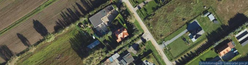 Zdjęcie satelitarne Modra ul.